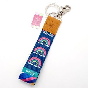 Simply Southern Key Brass Ring Good Vibes